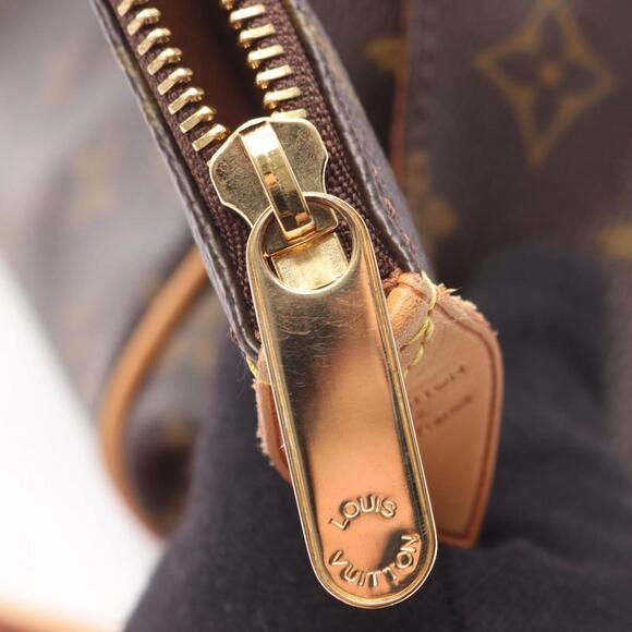 LOUIS VUITTON Brown Monogram Leather Tote Bag - Picture 7 of 13